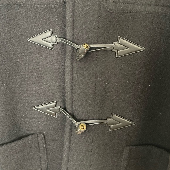 Versace Medusa Duffle Coat Black Wool Silk Blend Size XXL (54 IT) New with Tags - Picture 10 of 14